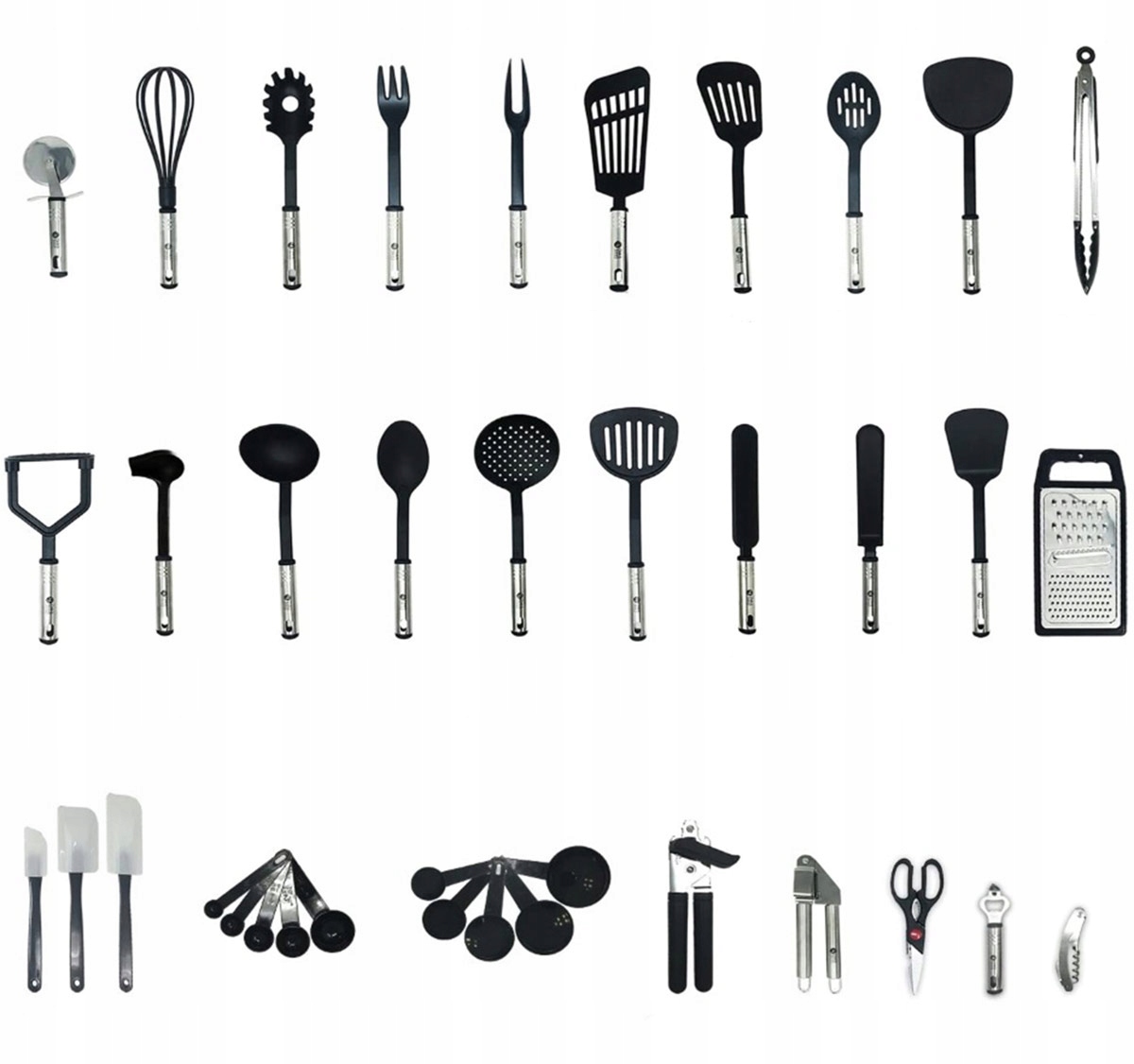 НАБІР КУХОННОГО ПОСУДУ МНОГОФУНКЦІОНАЛЬНОГО 40 шт - CHEF SET Інший бренд