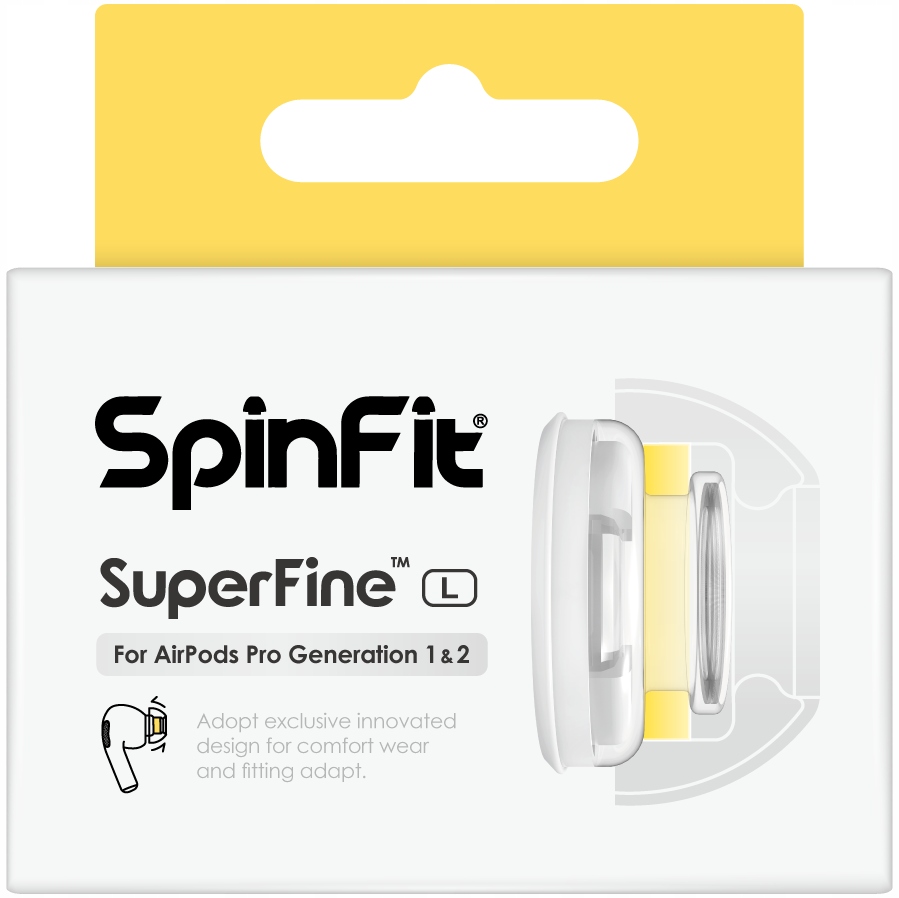 

SpinFit SuperFine do AirPods Pro 1&2 Gen r. L