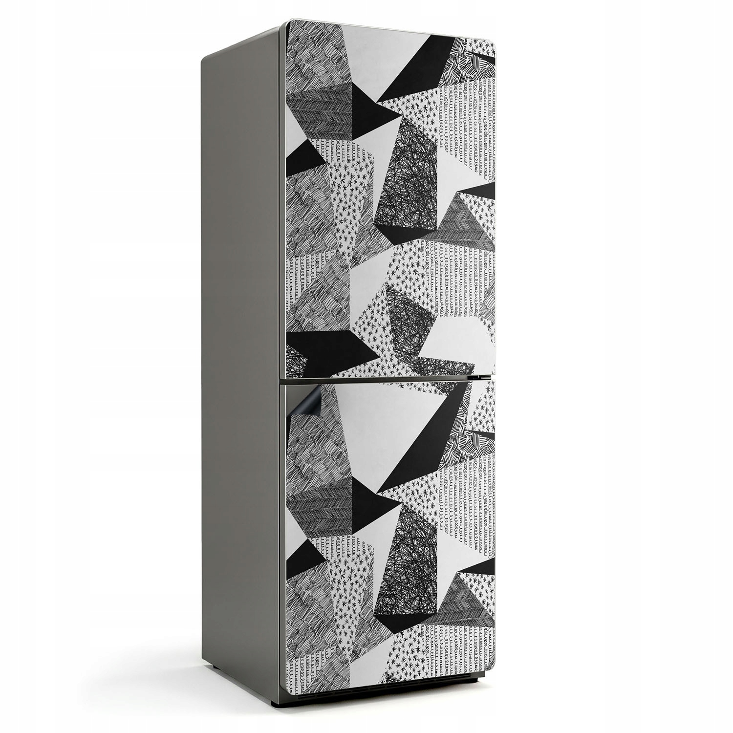 Štýlová podložka s magnetom na chladničku Ochranný abstraktný geometrický vzor