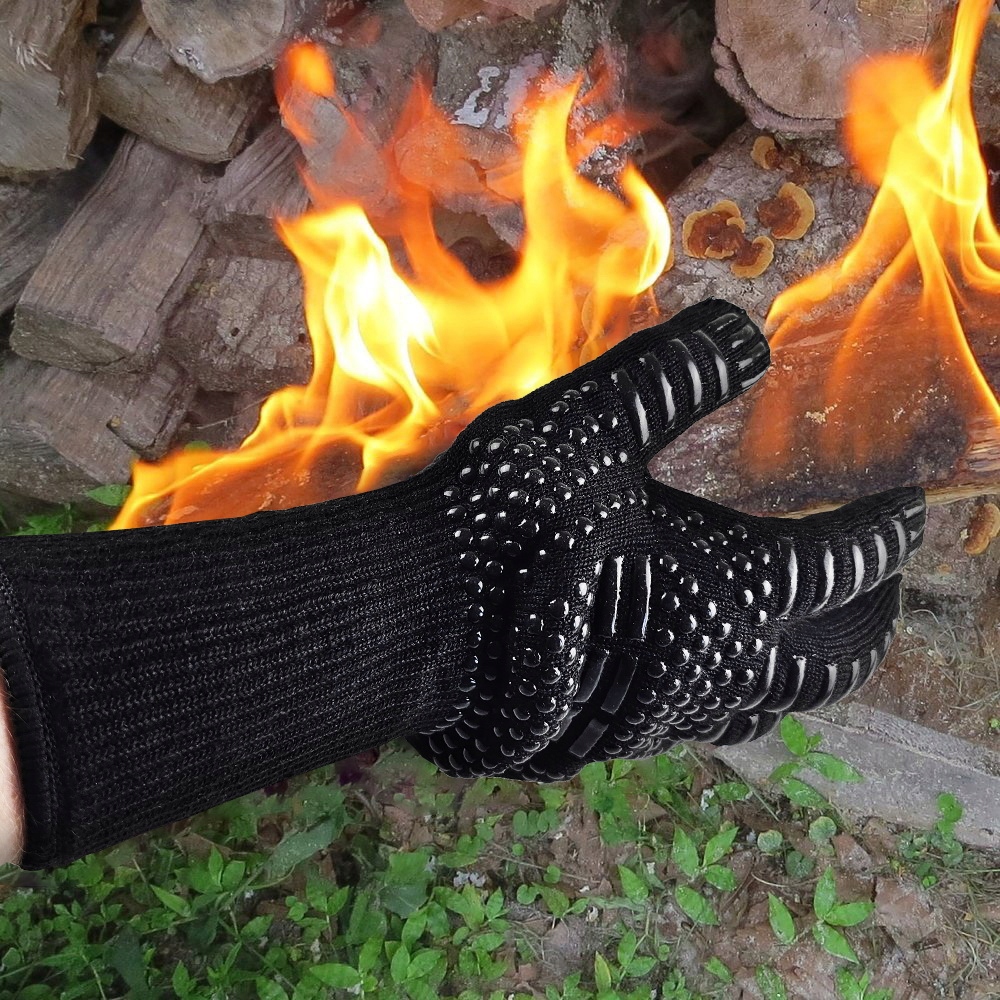 DUŻA RĘKAWICA DO SMAŻENIA NA GRILLU OGNIOODPORNA WYTRZYMAŁA PIECZENIA Kod producenta RĘKAWICA DO GRILLA ŻAROODPORNA