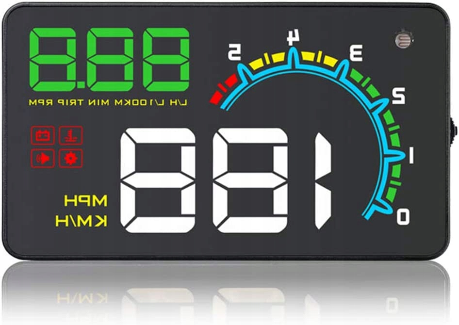 Jason202304040003 - Автомобільний дисплей HUD D3000 Head-Up OBD2 спідометр