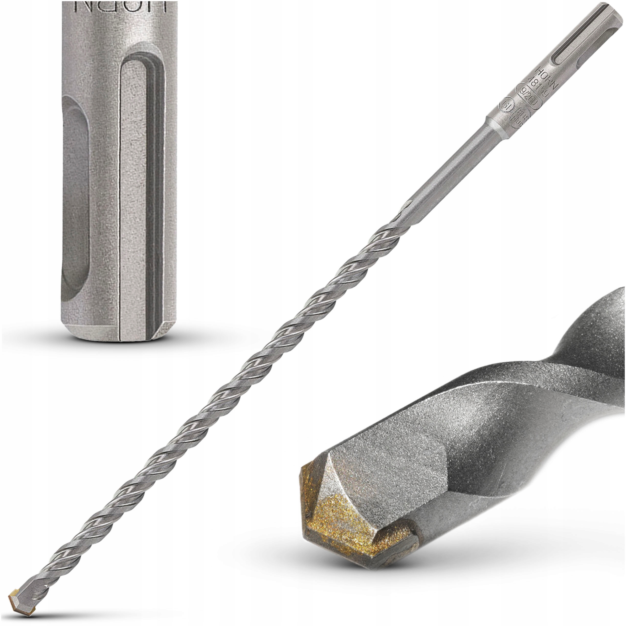 

Wiertło Do Betonu Fi 9 mm Sds Plus Widia 9X260