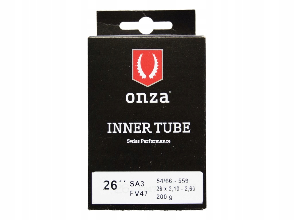 

Dętka Onza 0,9mm 26 x 2.10 2.60 200g Presta 47