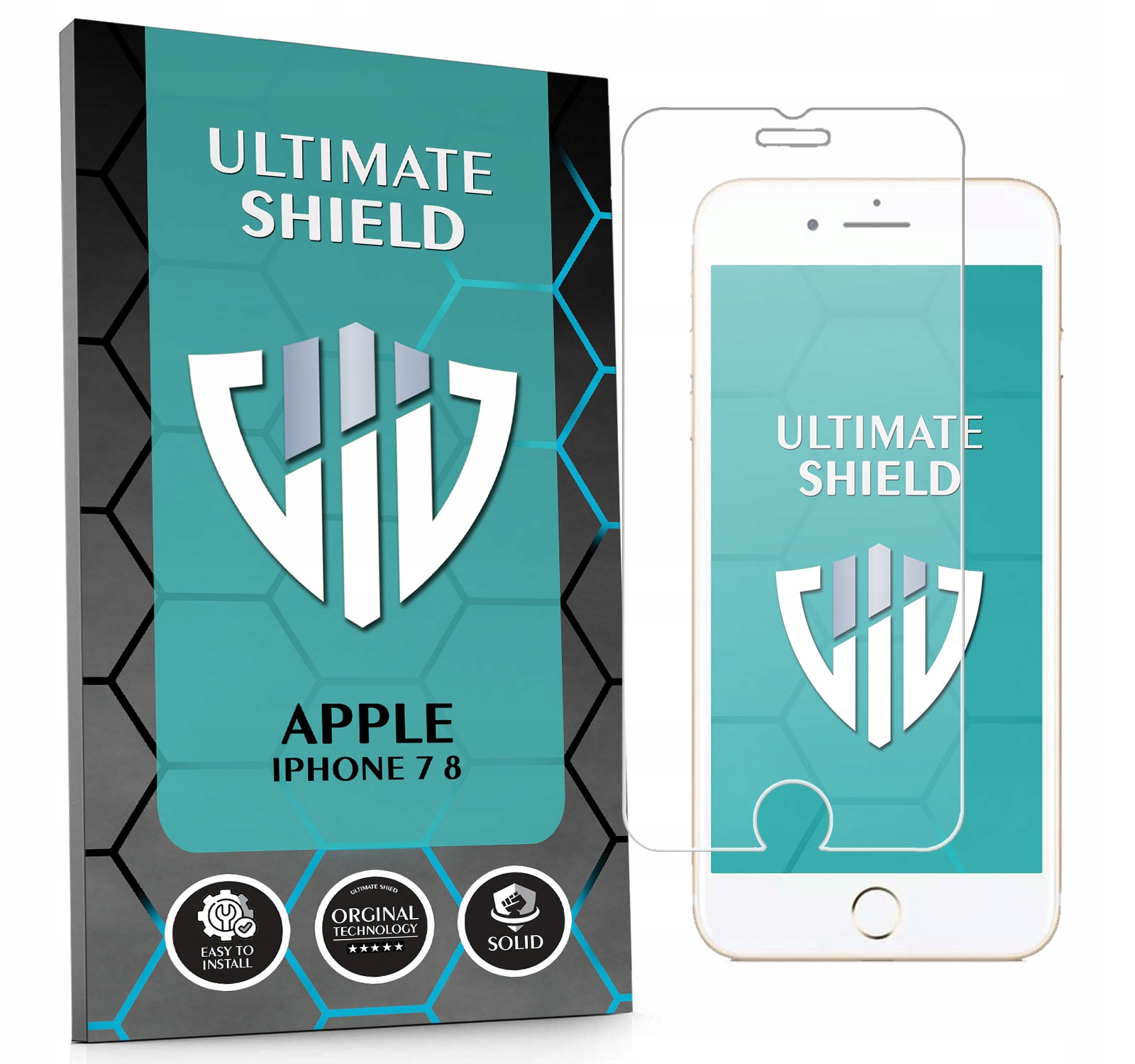 Sklo 3x Displej 7x Fotoaparát Rychlý Objektiv Pro Apple Iphone 7 8