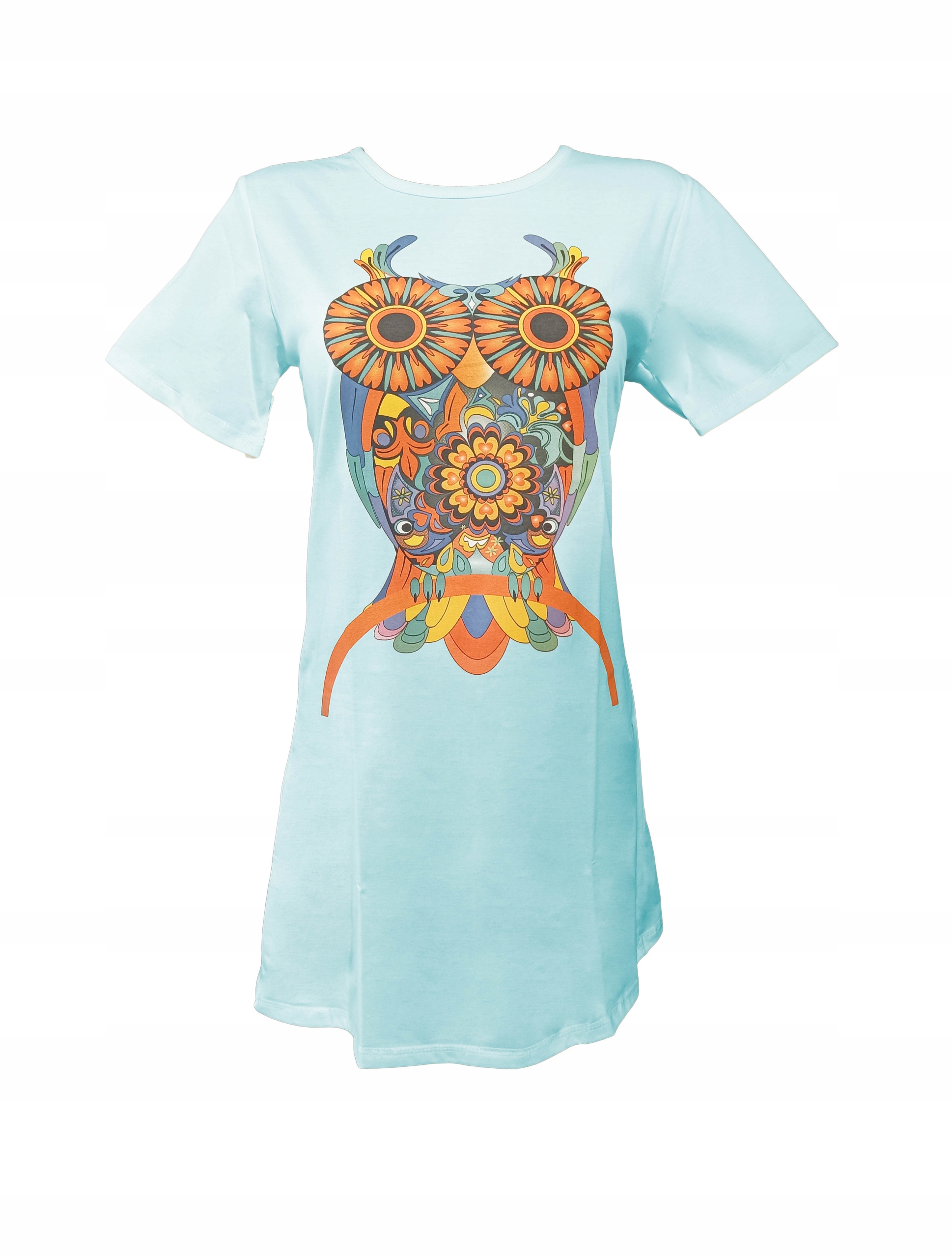 NOCNA KOSZULA DAMSKA KUBA TUNIKA SOWA S