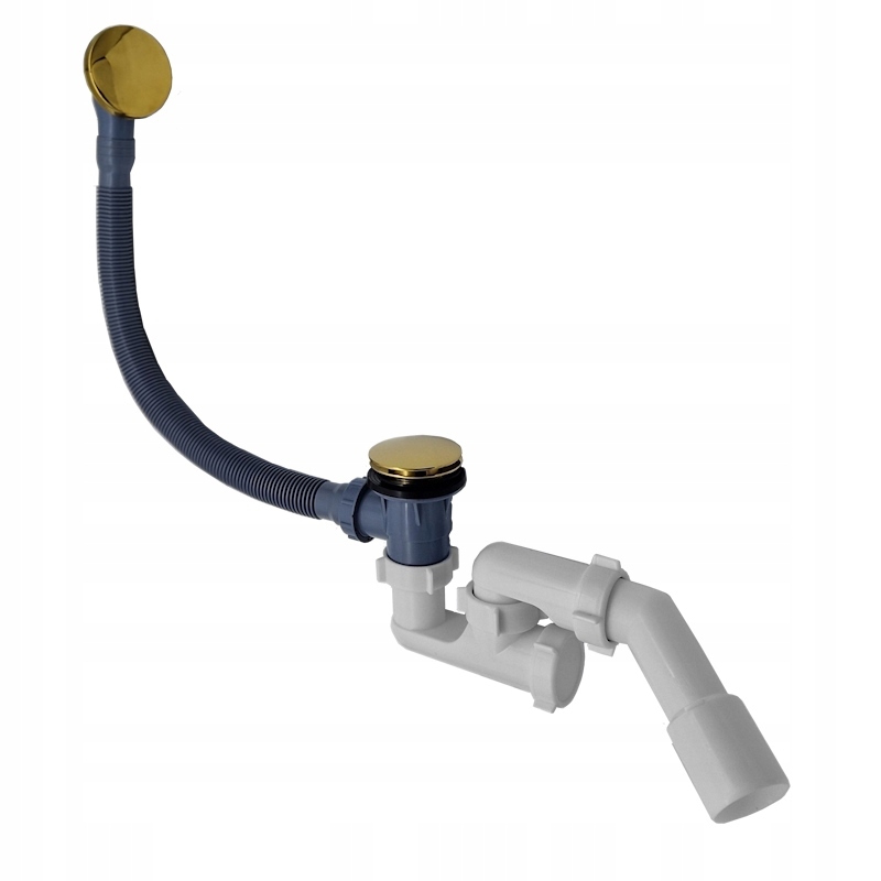 Kongelato Vanový sifon click-clack zlatý KG210