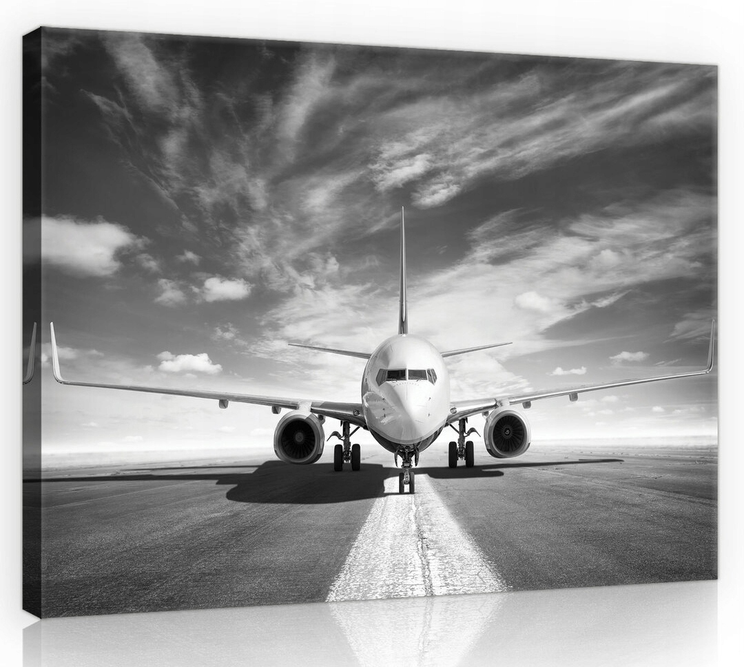 Obraz Na Plátně Canvas 100x75 Letadlo Letiště