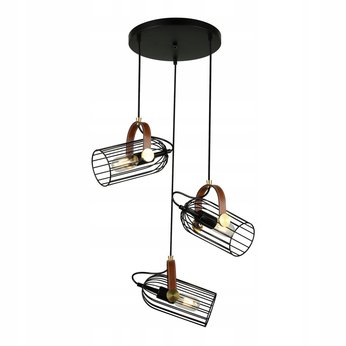 Závěsná lampa Antoin PND-2445-3-BK Italux