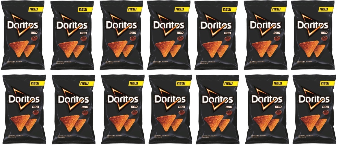 14x 100g Doritos Bbq chipsy kukurydziane Karton