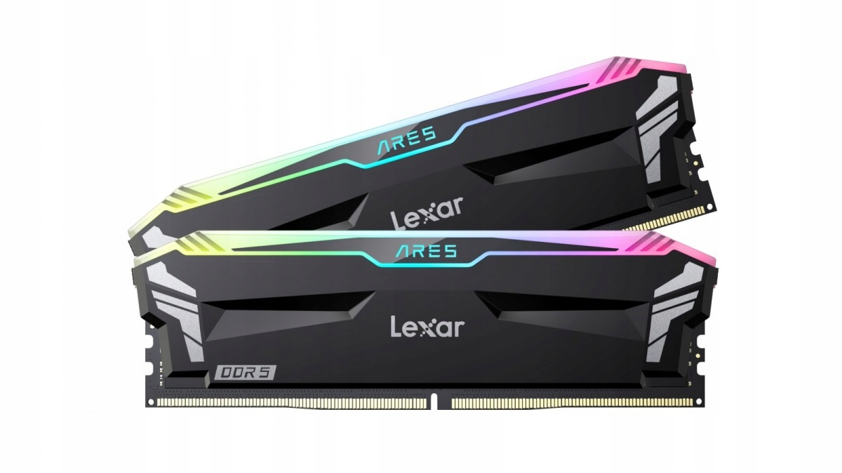 Lexar Paměť DDR5 Ares Rgb Gaming 32GB (2*16GB)/6800 černá