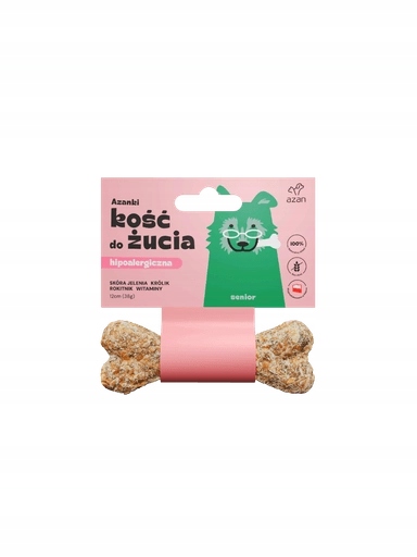 4 x Azanki Kost Jelen Králík Senior 12 cm