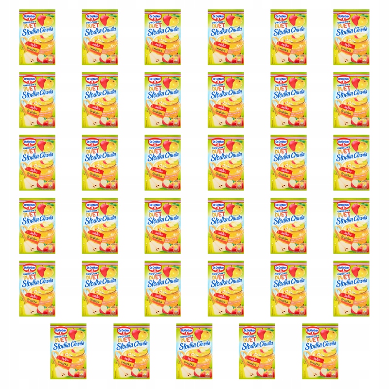 Dr. Oetker Sladká chvíle Kysel Jablko-Hruška 31,5 g X35