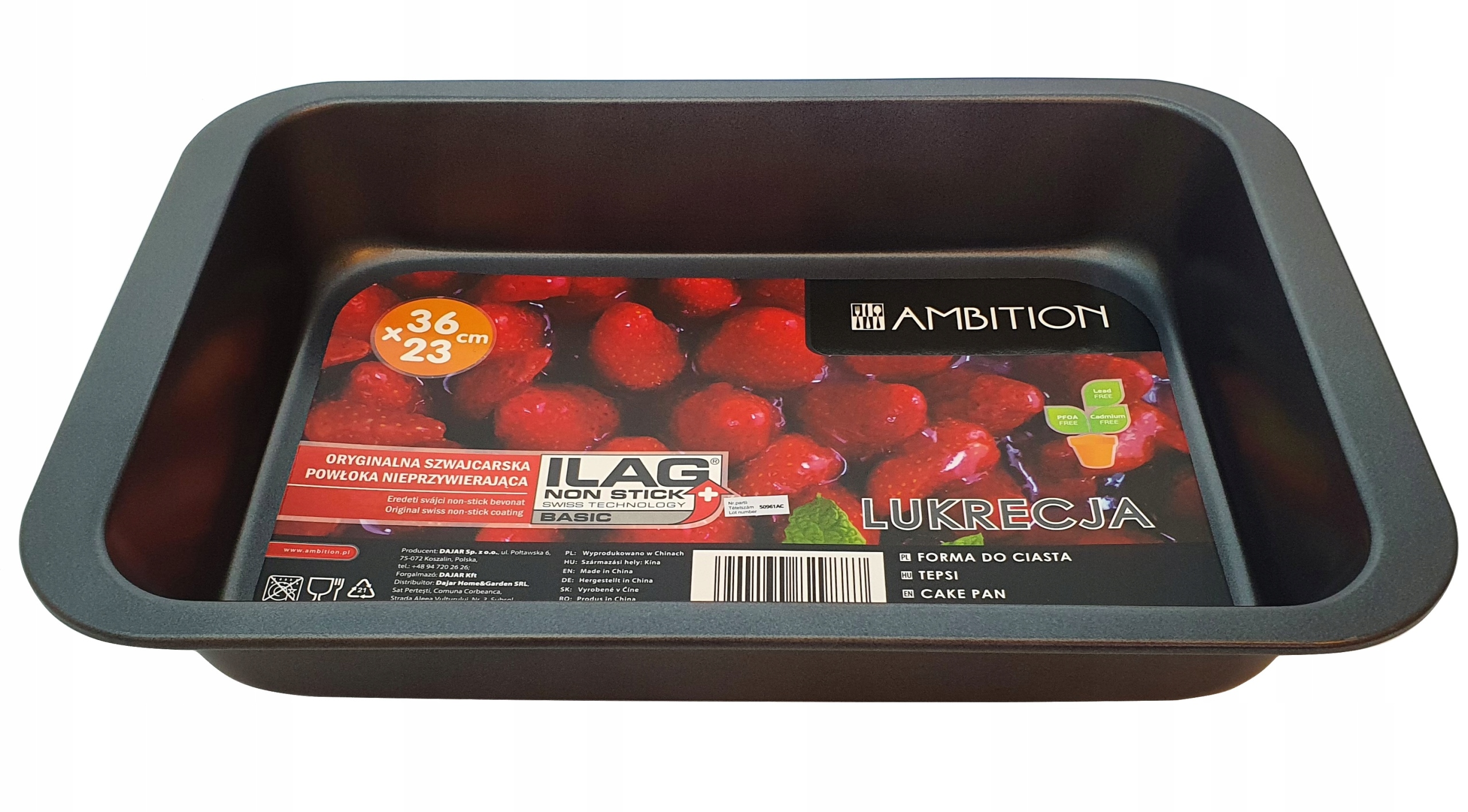

Ambition Forma Blacha Do Pieczenia brytfanna 36*23