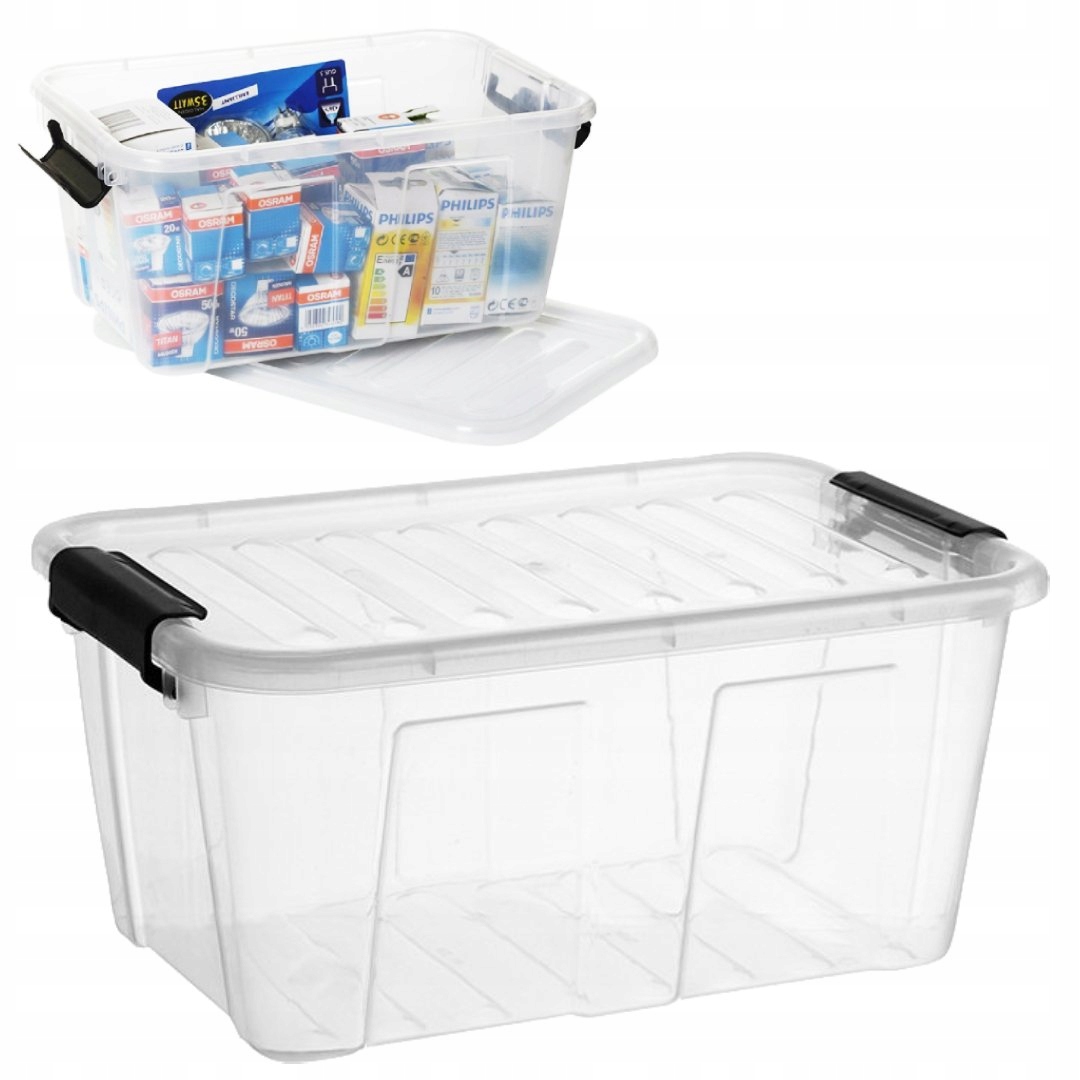 

Pojemnik Z Pokrywą Do Przechowywania Home Box 8L