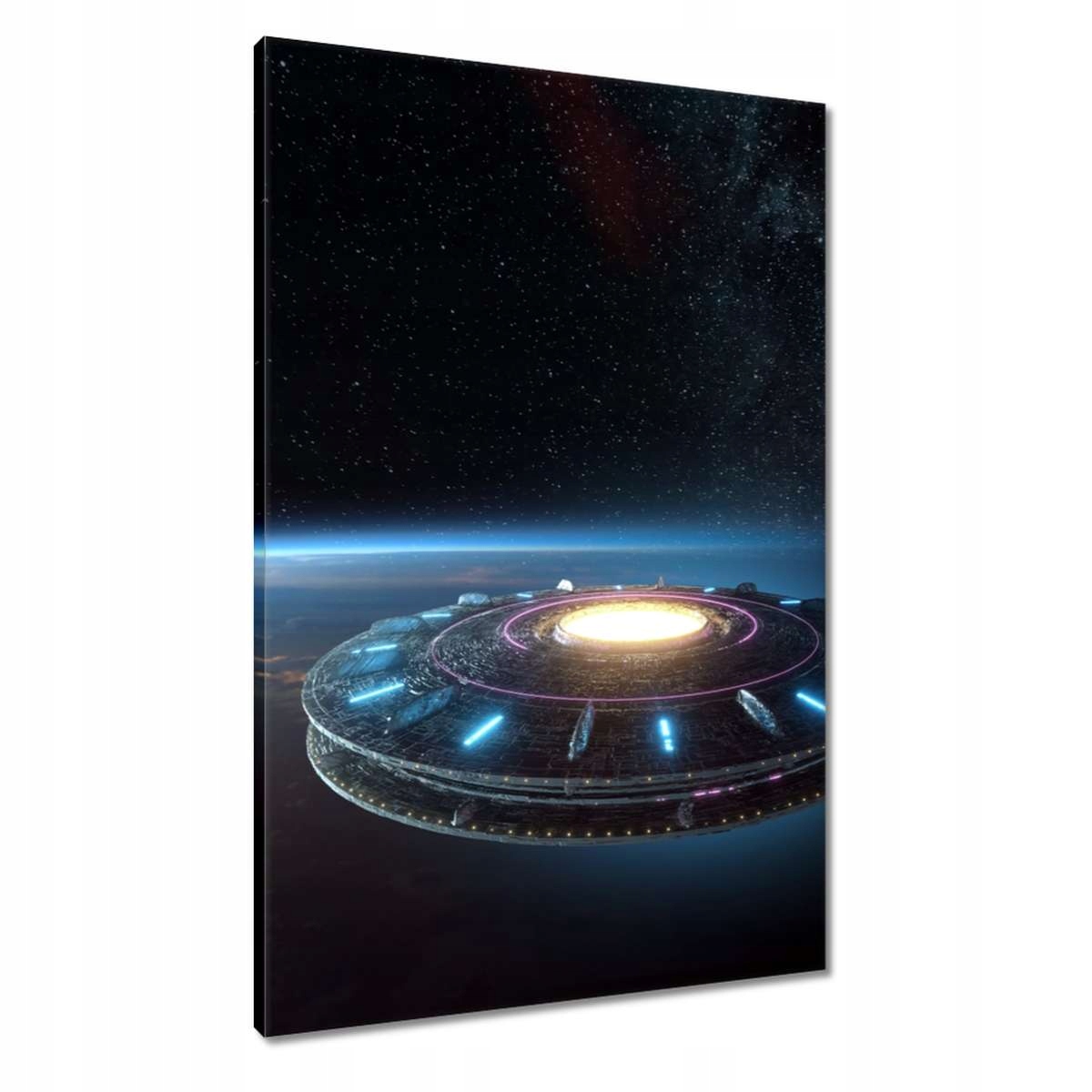 Obrazy 60x90 Ufo létající nad Zemí