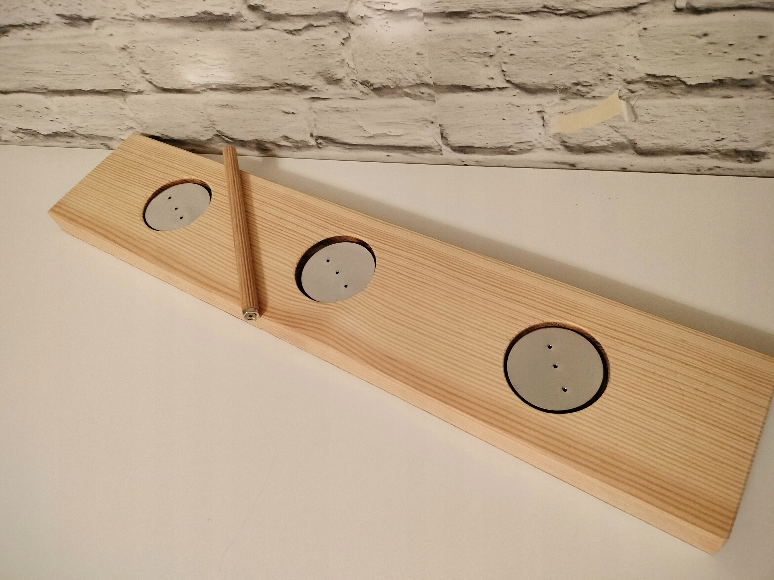 Nosework vonná lišta pro trénink psa se psem v sadě s plechovkami 3 ks