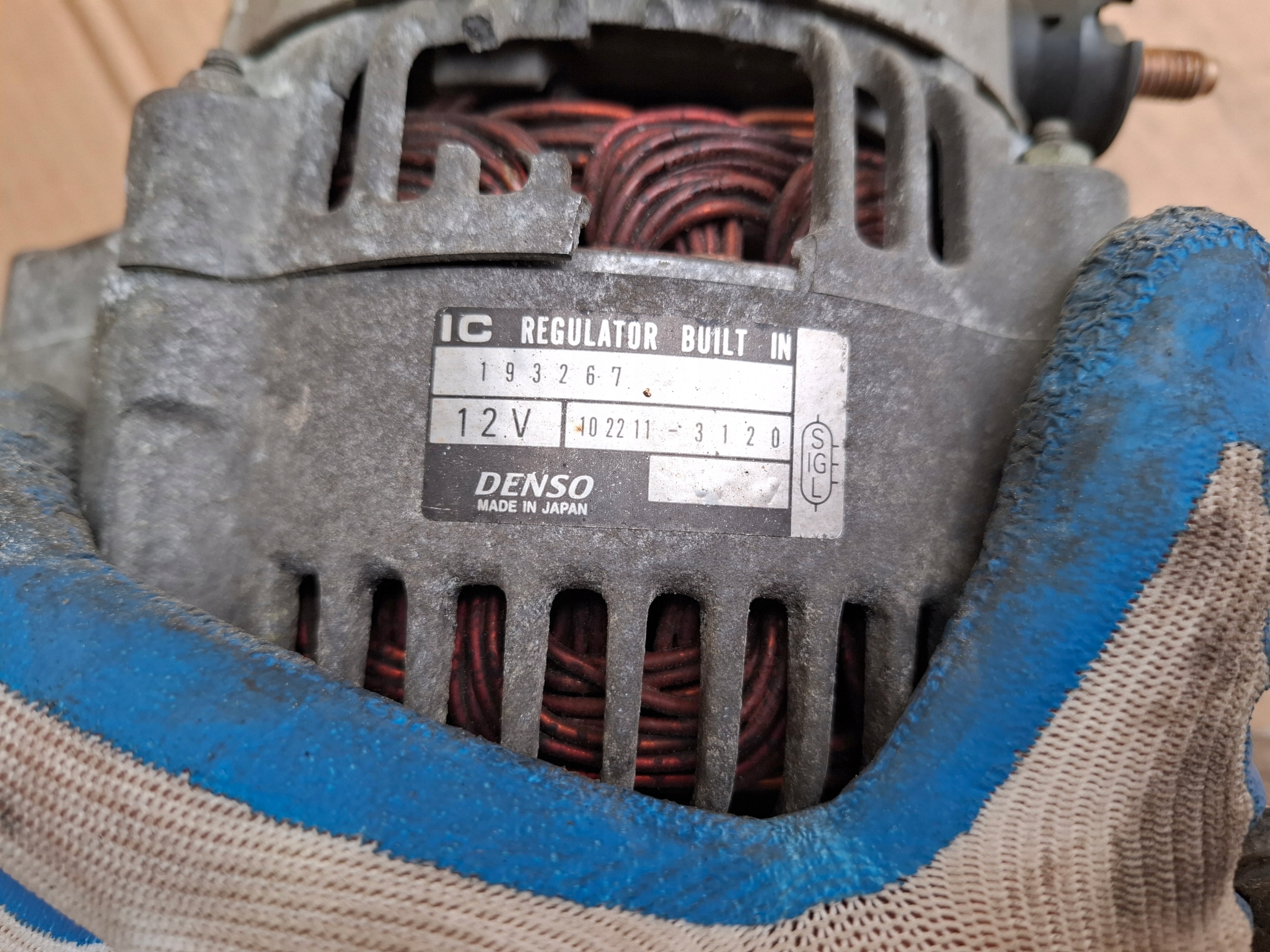 ALTERNATOR FERRARI 612 SCAGLETTI F137