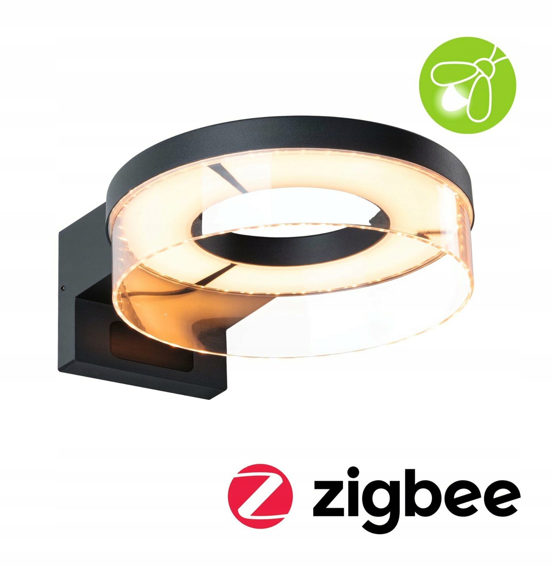 Paulmann Led smart vonkajšie svietidlo Capea Zigbee 3.0, čidlo, IP44, Cct