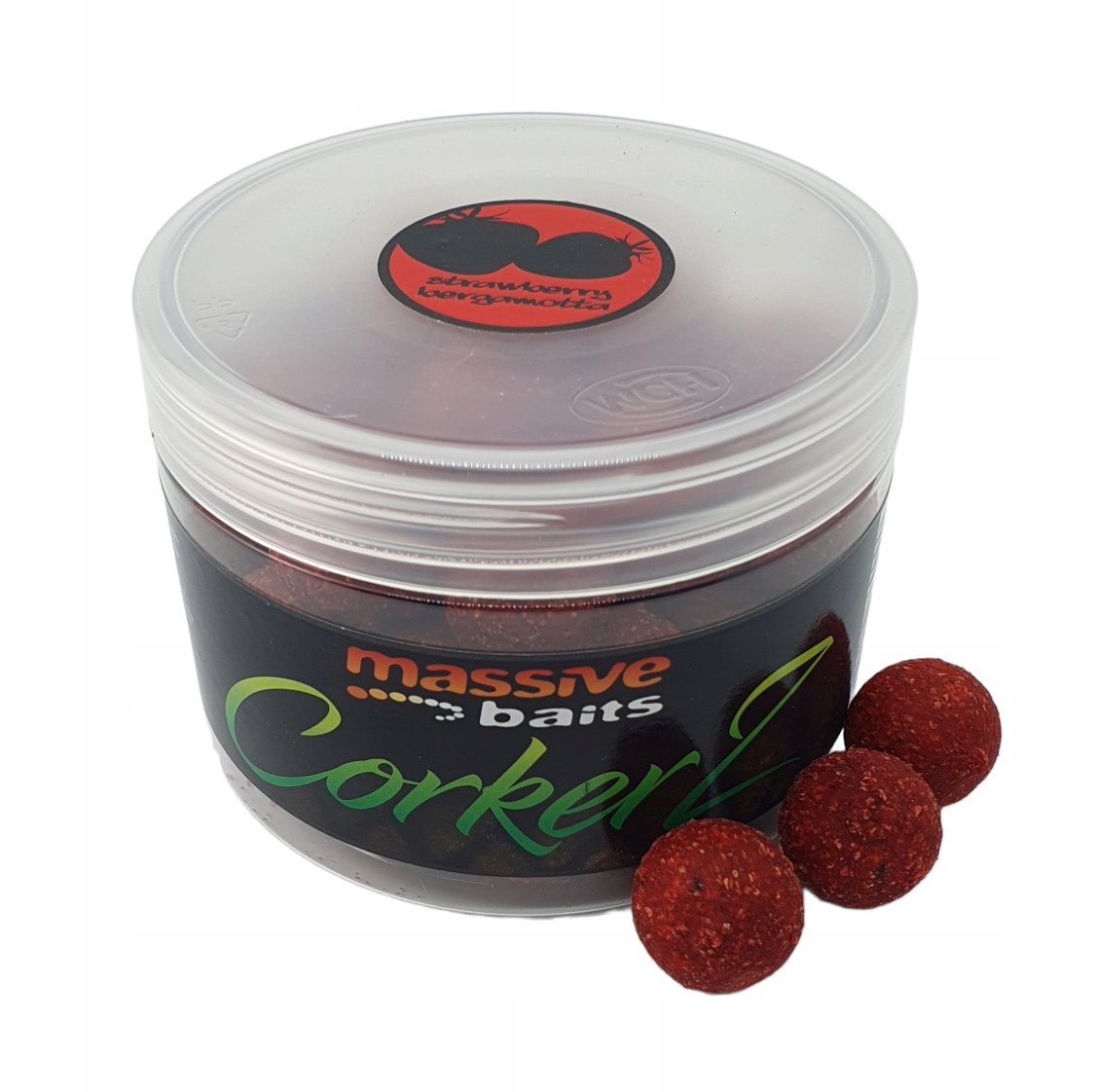 Massive Baits CorkerZ 18mm Strawberry Bergamotta
