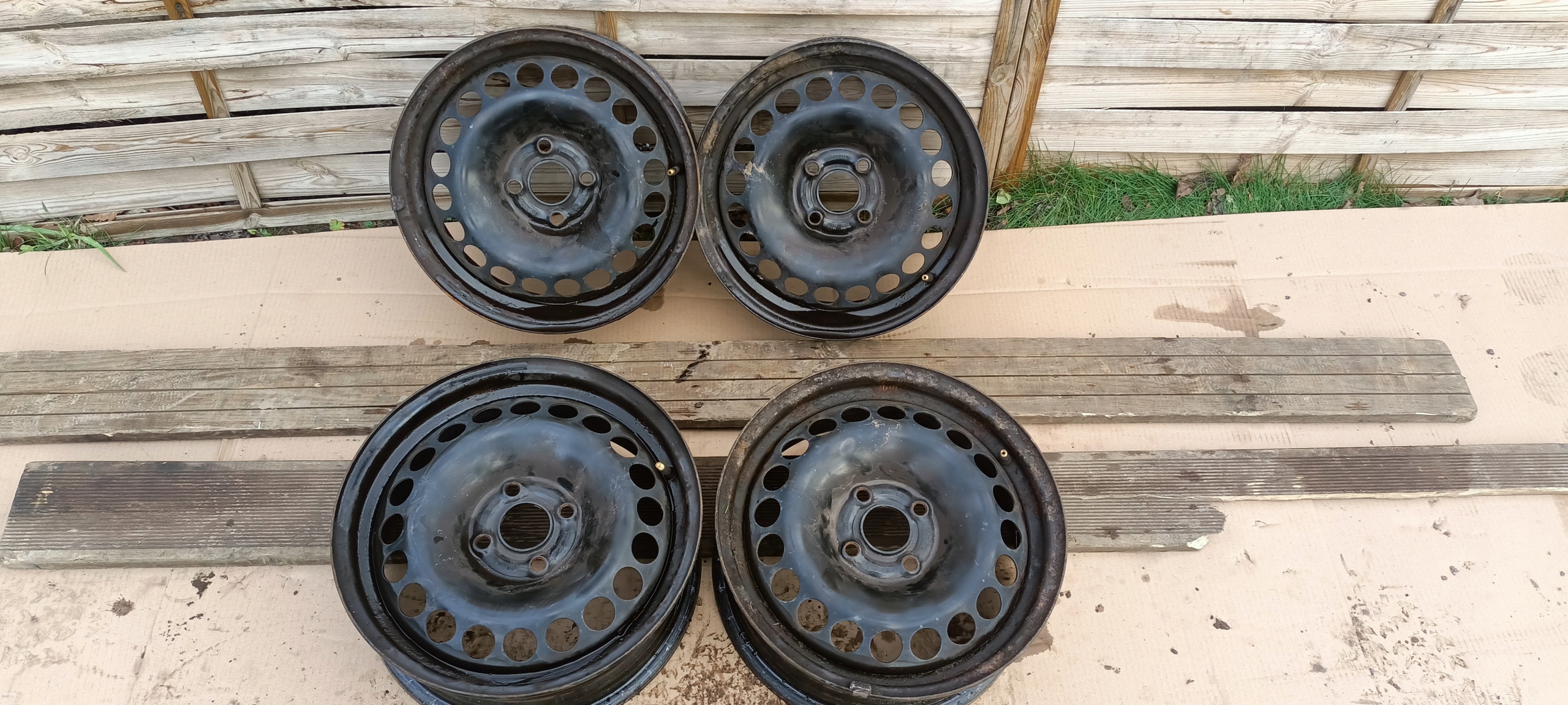 СТАЛЬНЫЕ ДИСКИ 15 OPEL CORSA ADAM 4X100 ET39 6445