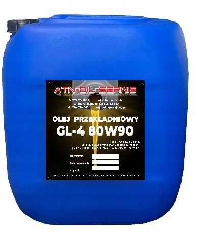

Olej Przekładniowy Hipol GL-4 80W90 30 L Wys.nat