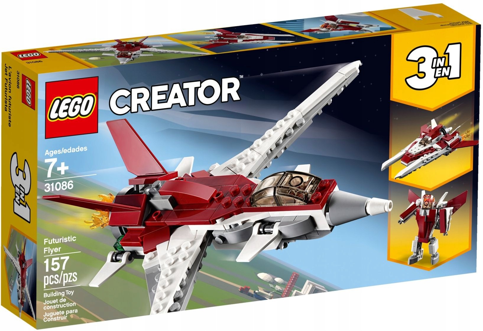 Lego Creator 31086 Futuristické letadlo Nové
