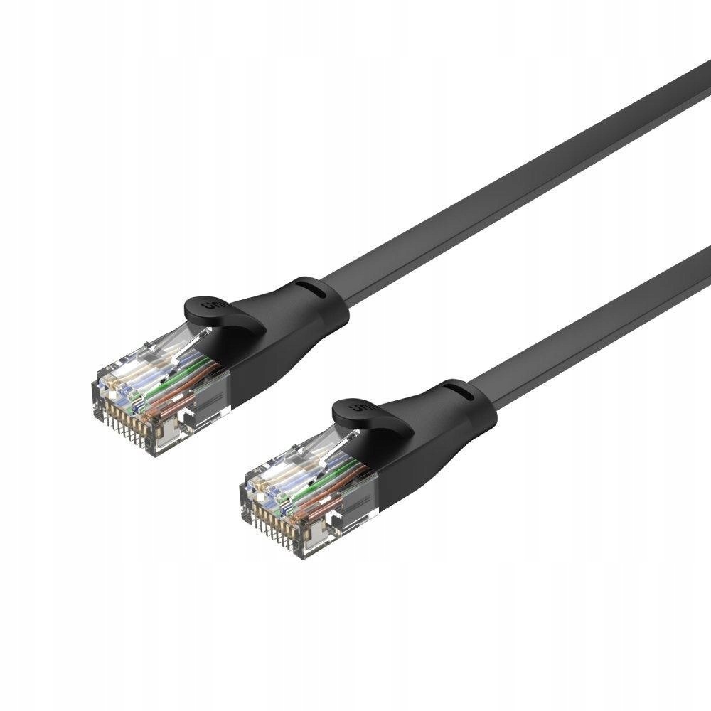 Unitek Przewód Ethernet Patchcord CAT.6 Płaski, 3M