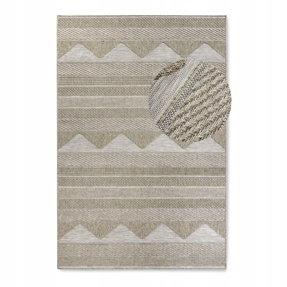 Vonkajší koberec 115x170 cm typu sisal, vonkajší, vnútorný