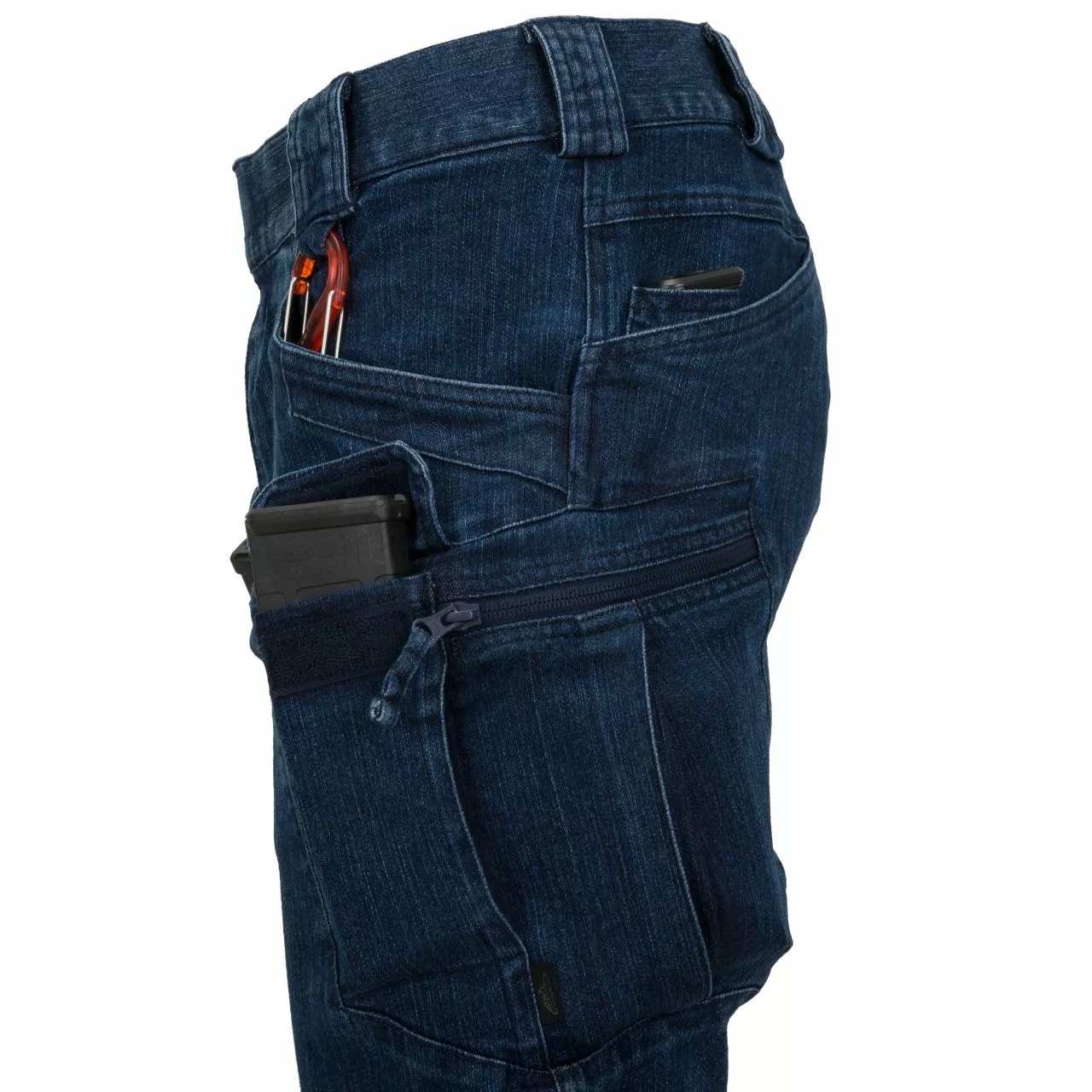 Spodenki Helikon UTP UTS 8.5" Denim S Wzór dominujący bez wzoru