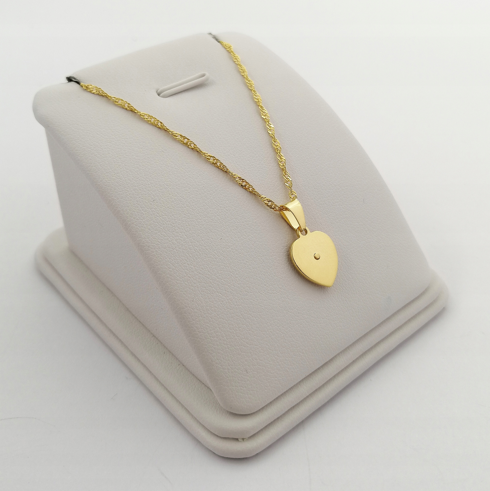 ZŁOTY ŁAŃCUSZEK 925 MEDALIK KOMUNIA CHRZEST GRAWER Kolekcja Na Komunię Komunijny Chrzest Grawer