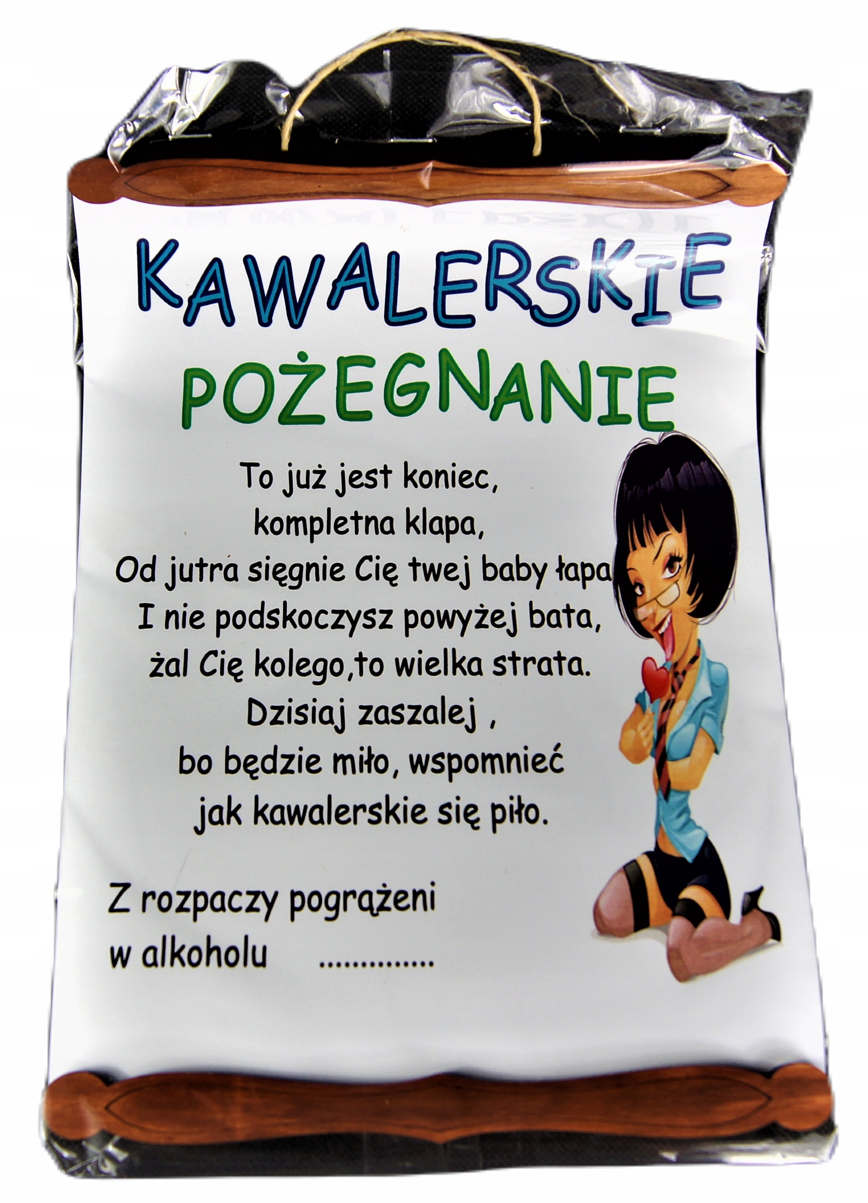 

Śmieszny Dyplom na Wieczór Kawalerski
