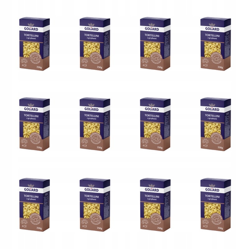 Goliard Tortellini s houbami 250 g X12