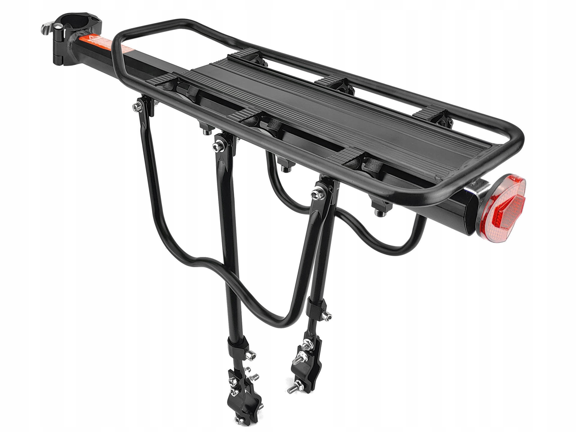 Bagażnik rowerowy aluminiowy na tył do sztycy 50kg