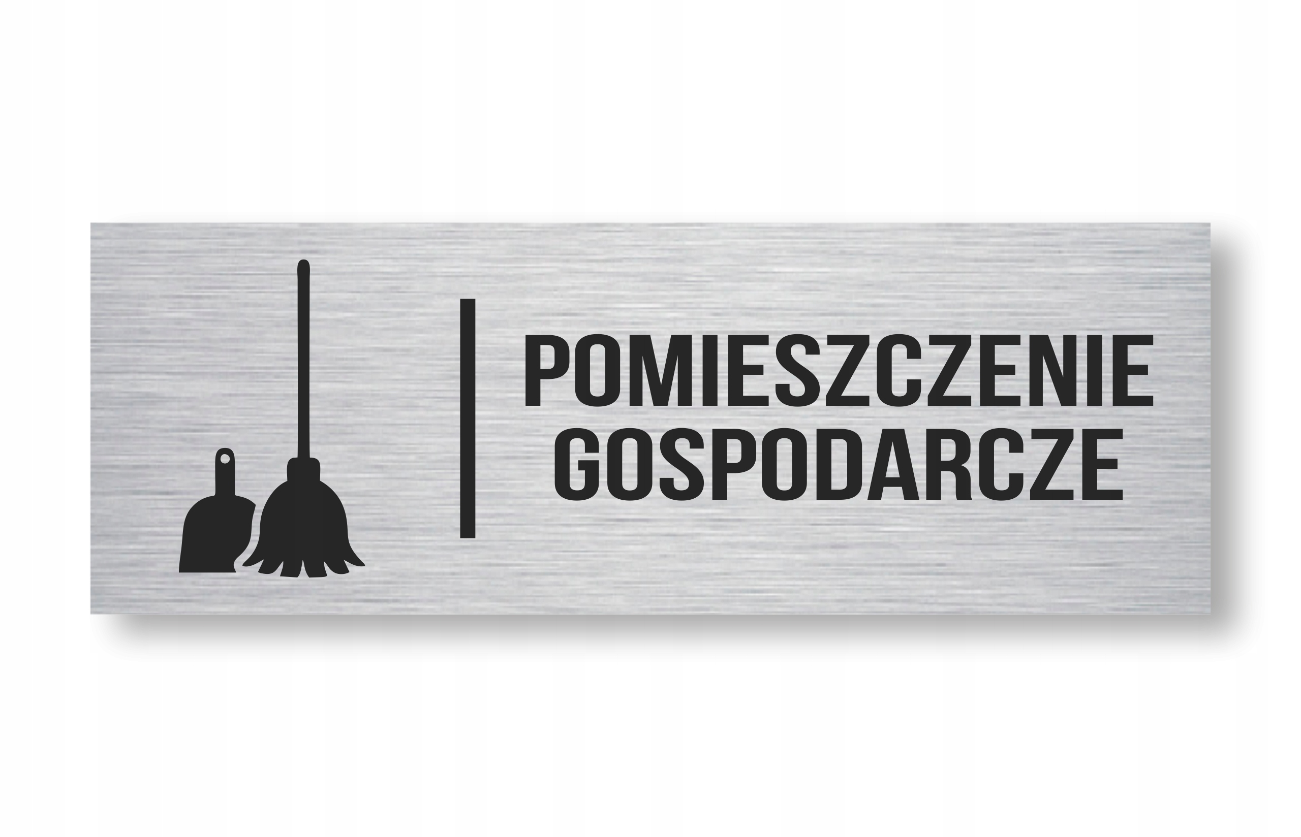 

Tabliczka Pomieszczenie Gospodarcze Uv 20x7cm