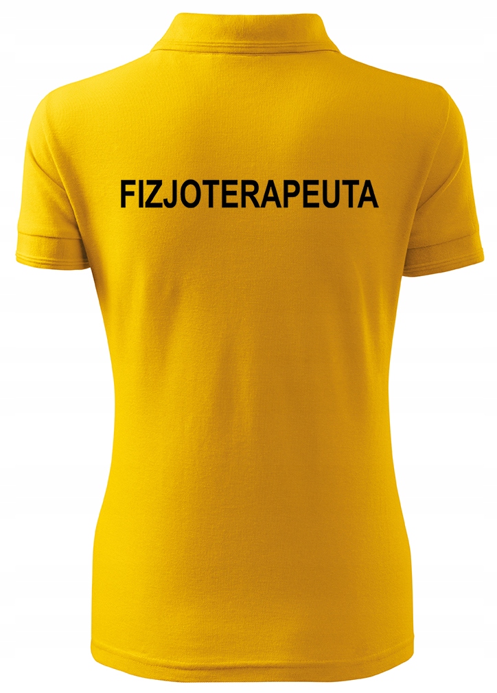 Damska Koszulka polo FIZJOTERAPEUTA rozm. L 04 Rozmiar L