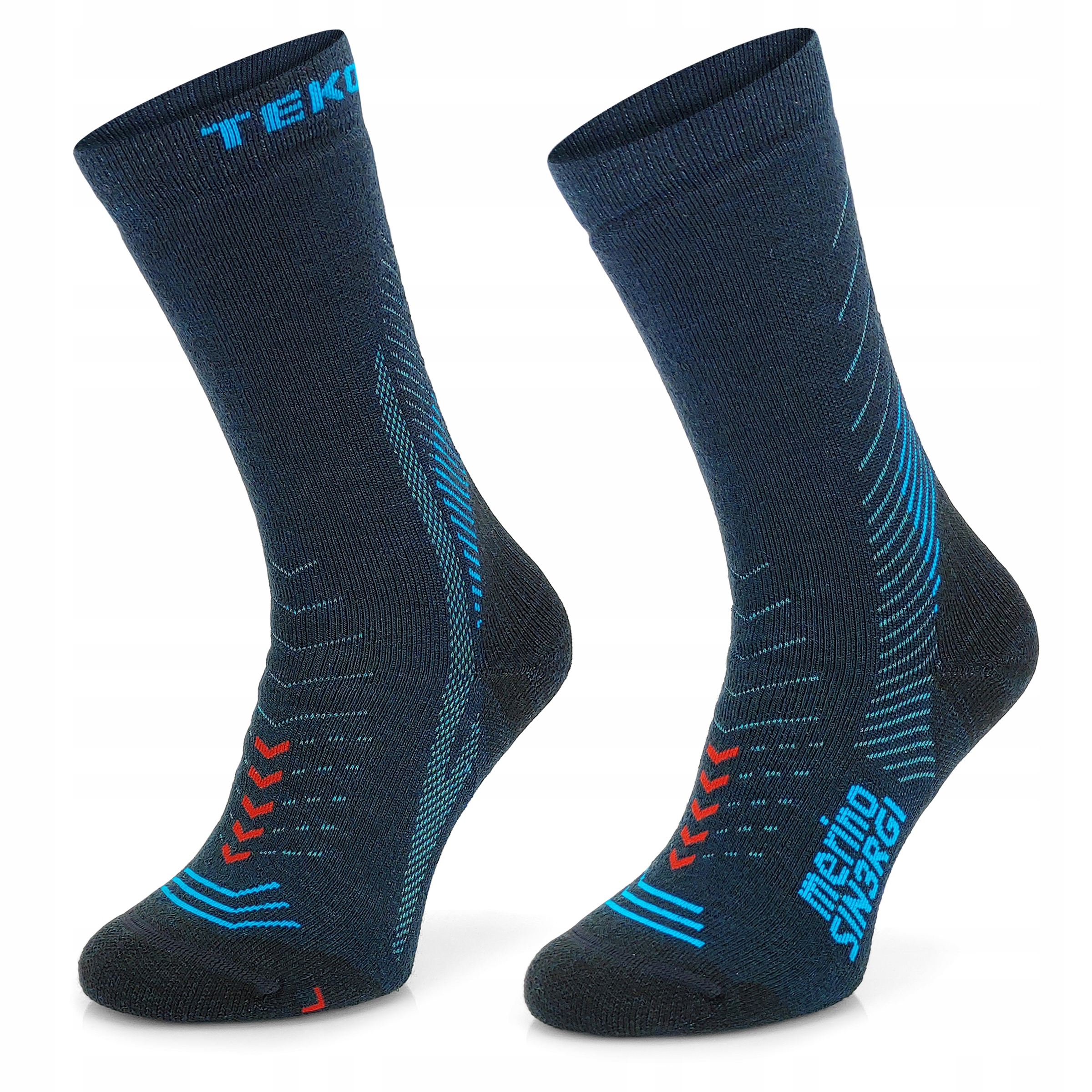 Wełniane skarpety w góry Teko Discovery 29% merino