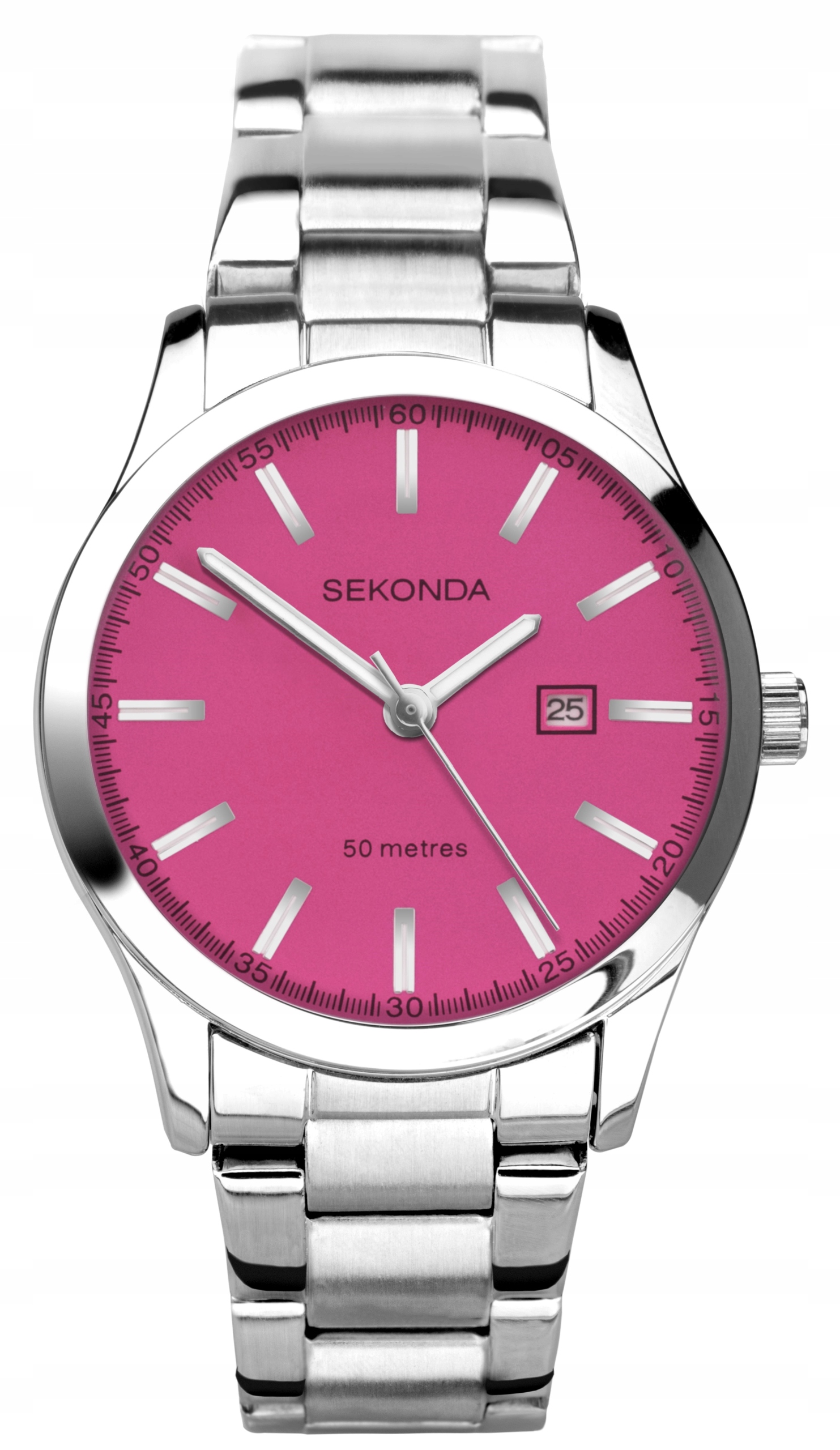 Dámské hodinky Sekonda 40613 stříbrný náramek gravírování