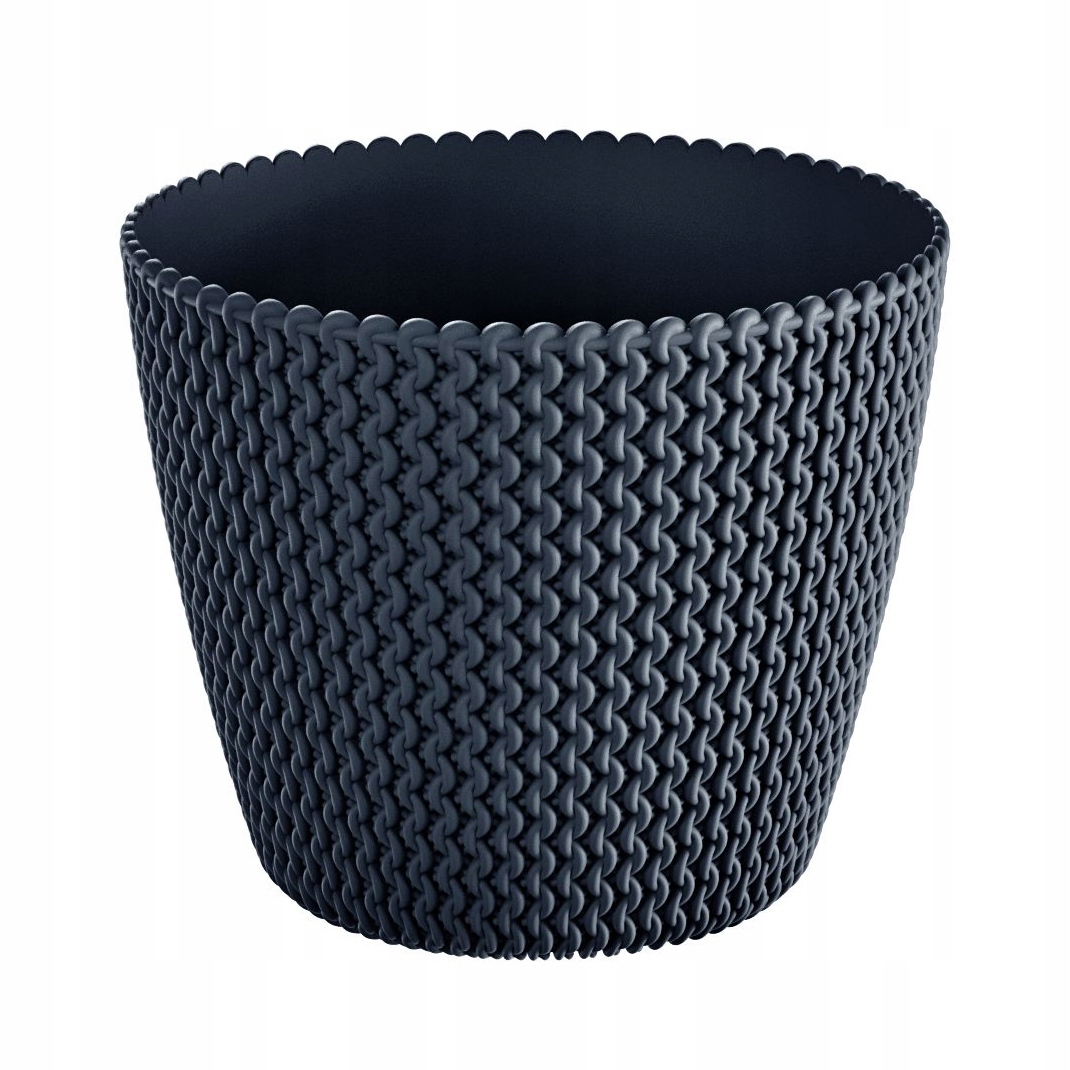 doniczka SPLOFY 12,8xh10,8cm - antracytowy — 2