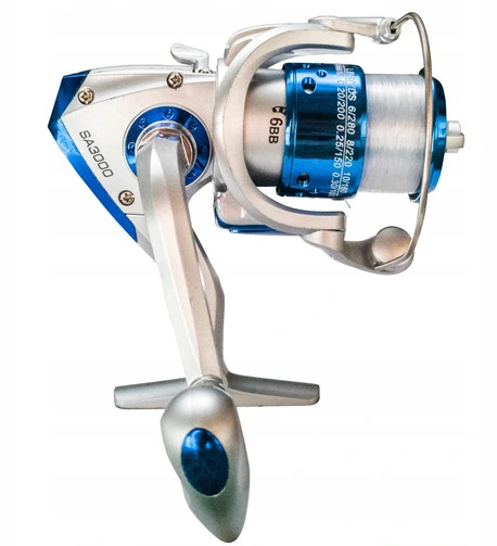 

Kołowrotek SA3000 6 łożysk spining spławik + żyłka