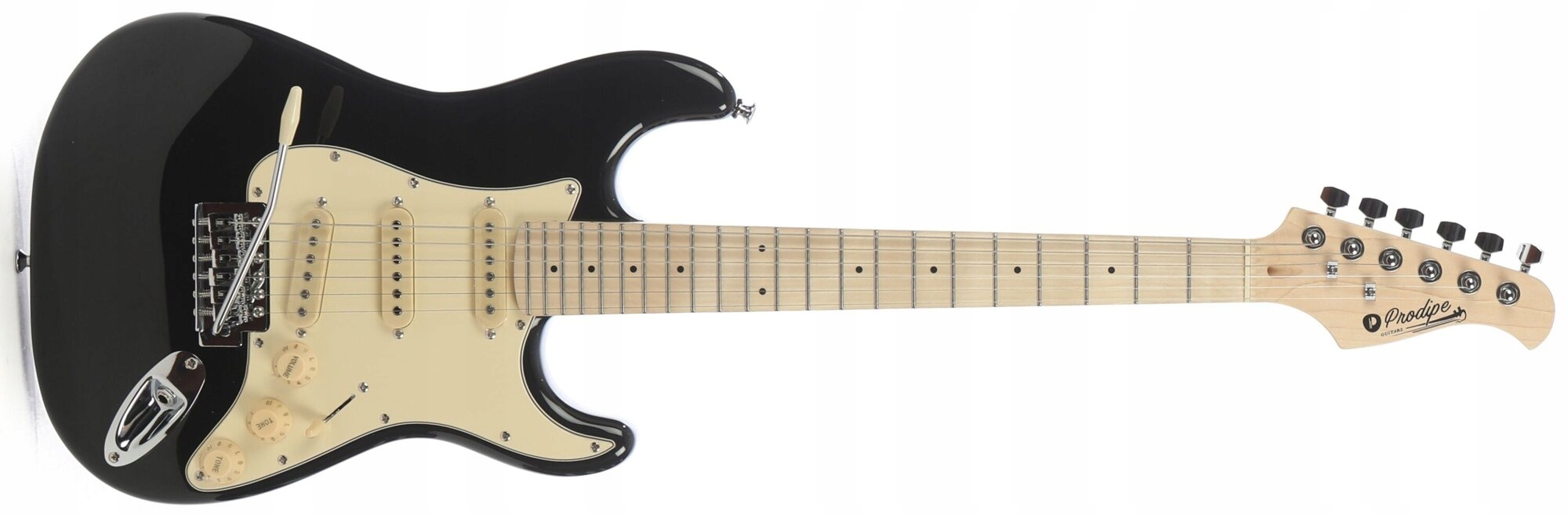 Prodipe Guitars Stjunior Black elektrická kytara s menším tělem