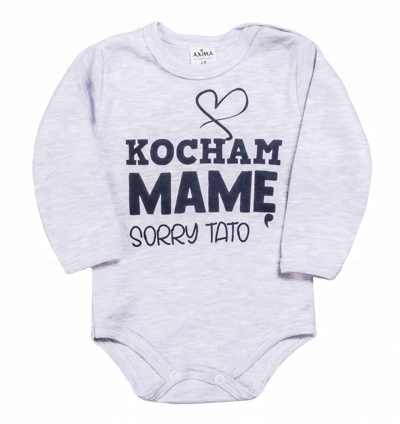 

Body długi rękaw napis Kocham Mamę - r. 86