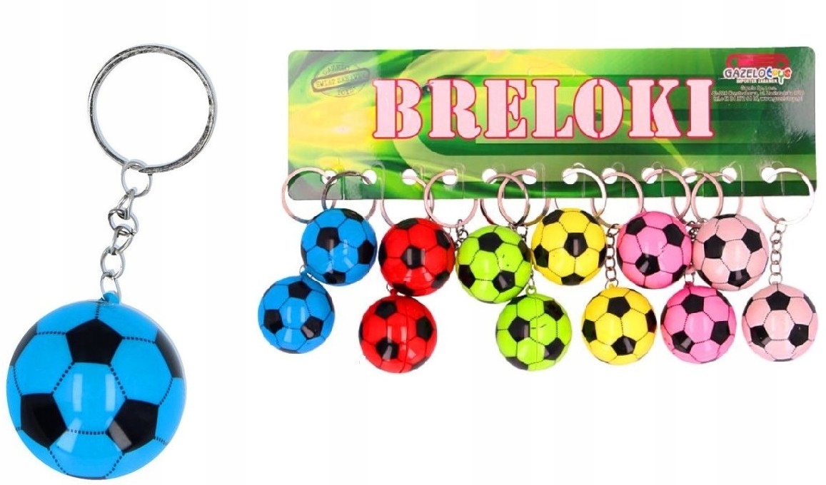 

Piłka Nożna Brelok Breloczek Football Piłeczk