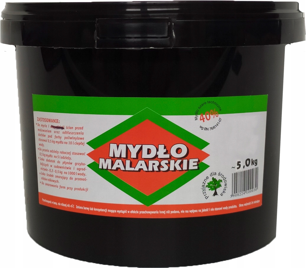 Mydło malarskie techniczne 40% 5 kg - 100 litrów