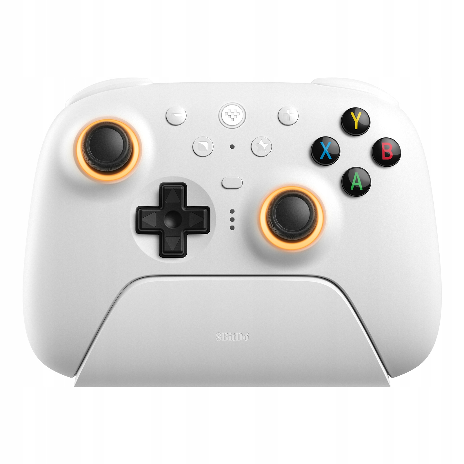 Bezdrátový ovladač 8Bitdo Ultimate 2 Wireless White Hall Tmr Rgb Android Pc