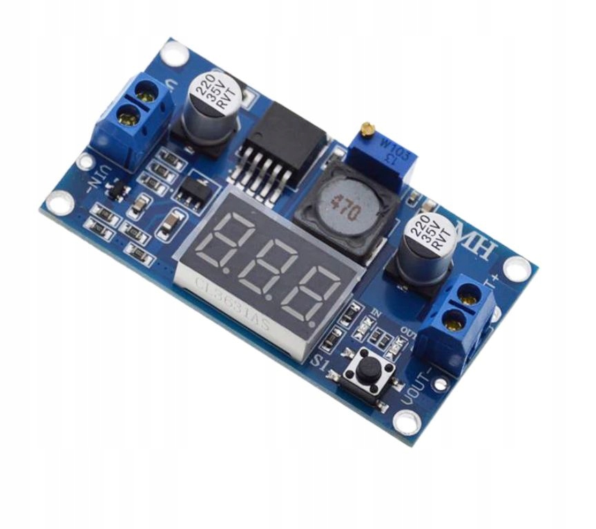 PRZETWORNICA STEP DOWN ZASILACZ LM2596 LED 35V 3A Kod producenta LM2596s