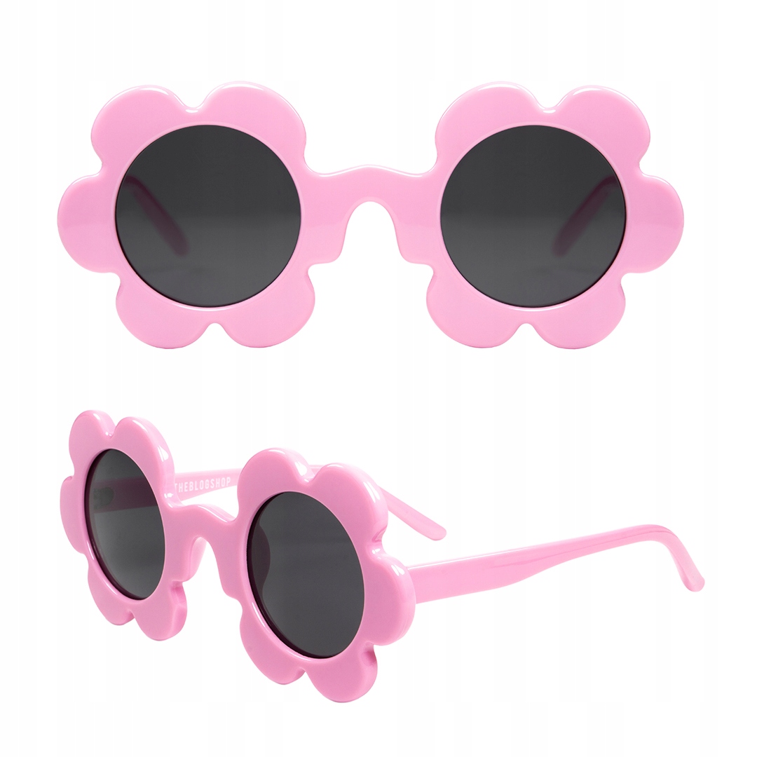 OKULARY PRZECIWSŁONECZNE DZIECIĘCE KWIATKI Z POLARYZACJĄ I FILTREM UV400