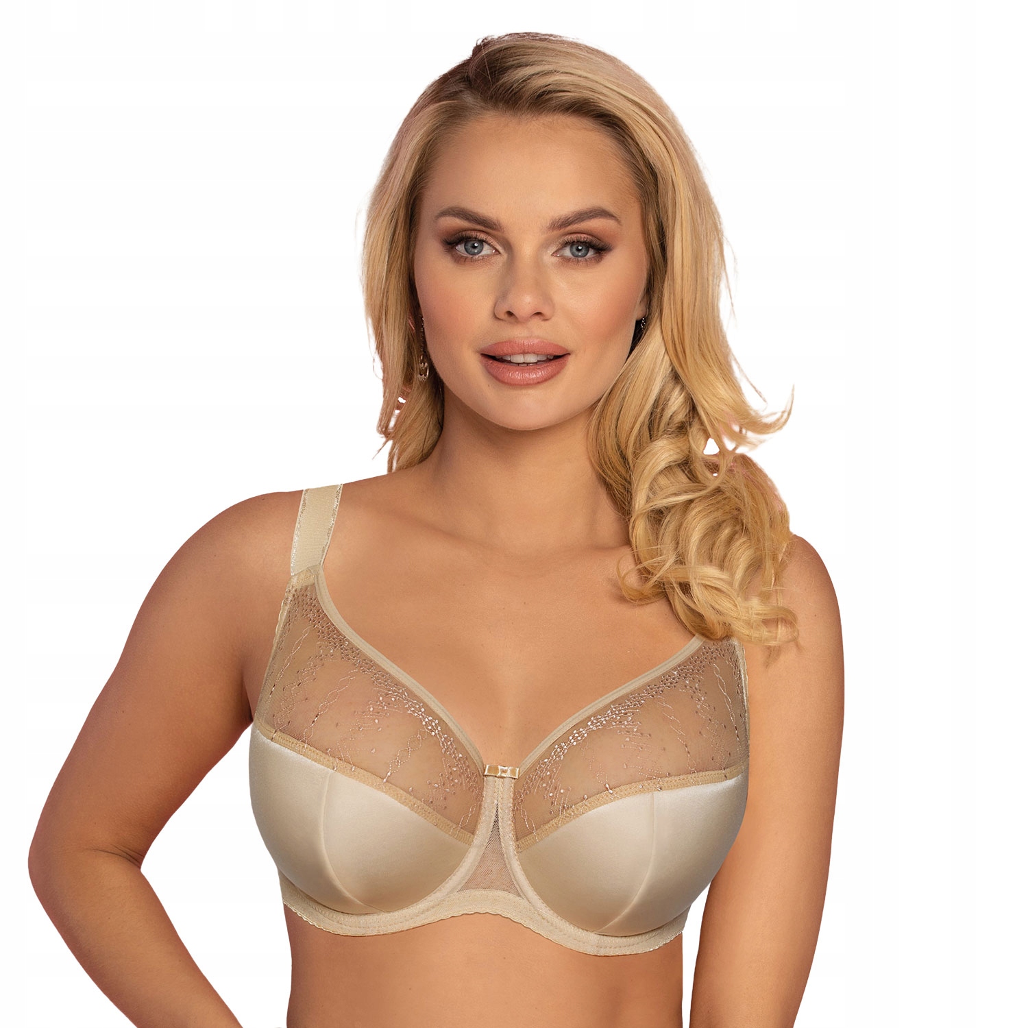 Vena VB-425 béžová Polovyztužená podprsenka Semi Soft 75E