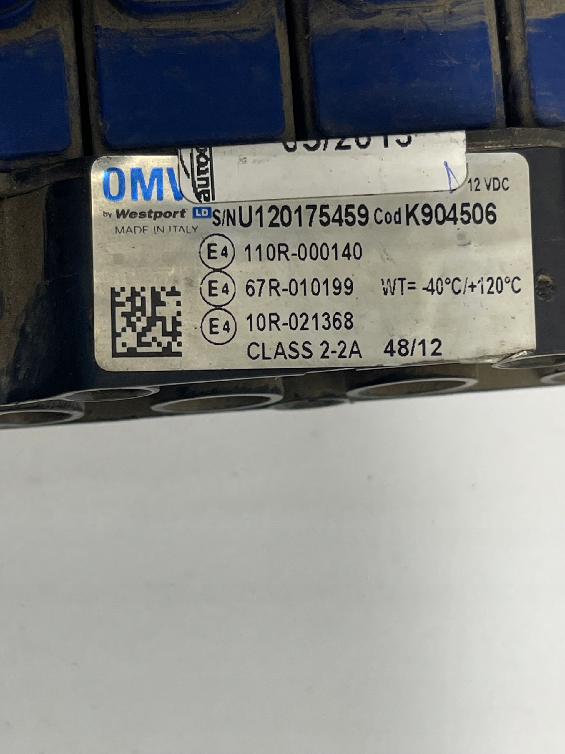 injection ramp gas LPG 67R-010199 110R-000140