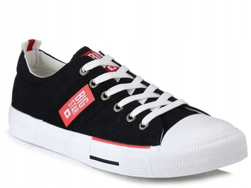 

Trampki Big Star HH174039 czarne męskie niskie 42