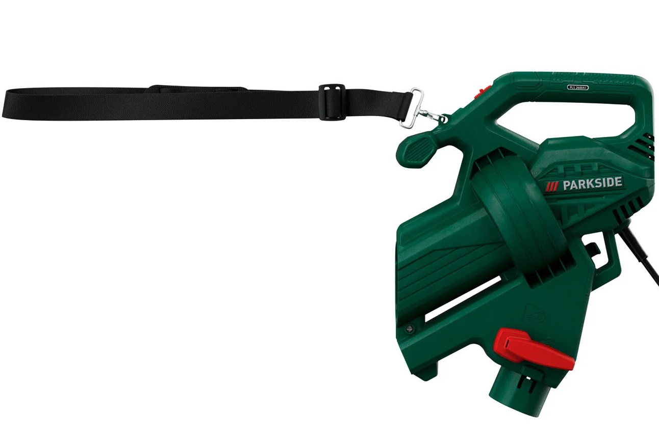 PARKSIDE PLS 2600 B2 Elektryczna dmuchawa odkurzacz do liści 3w1 3289 Opcja rozdrabniania z opcją rozdrabniania